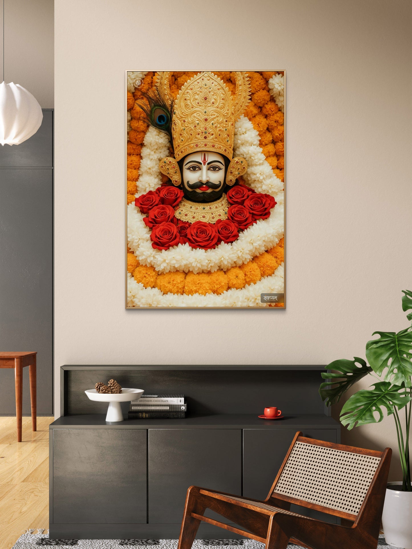 Khatu Shyam Ji Eternal Blessings and Divine Grace Acrylic Frame