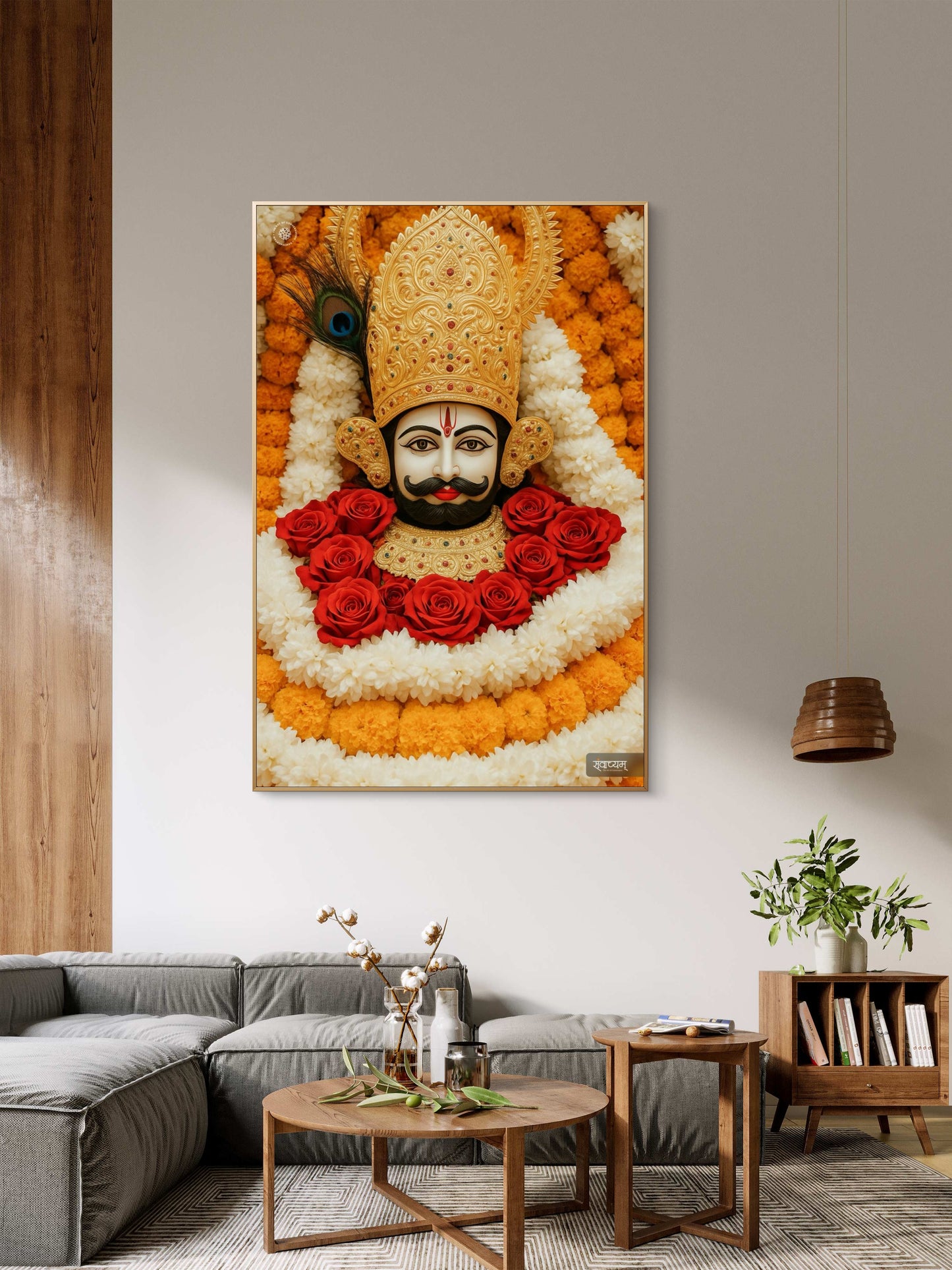 Khatu Shyam Ji Eternal Blessings and Divine Grace Acrylic Frame