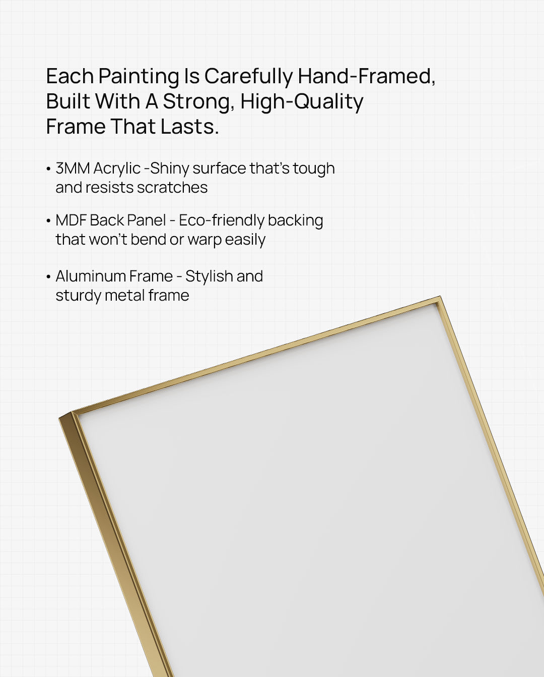 Karmanye Vadhikaraste Divine Serenity Acrylic Frame