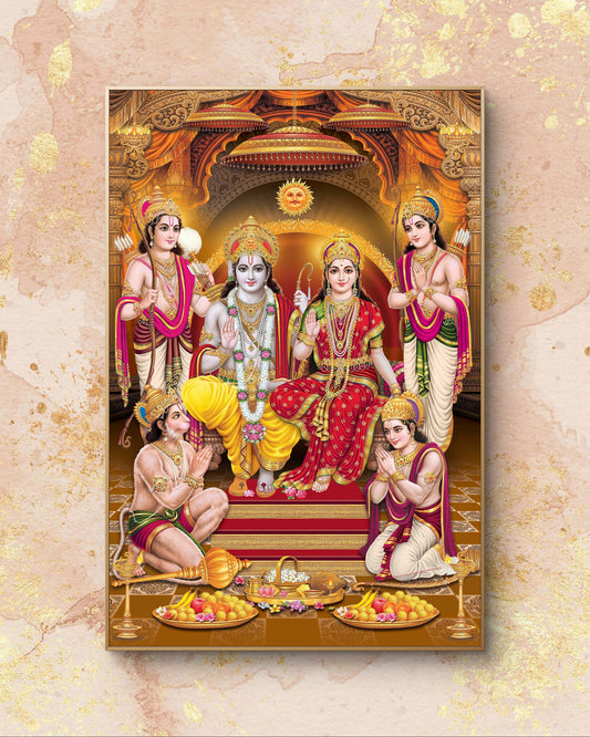 Shri Ram Darbar A Divine Reflection of Peace and Power