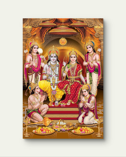 Shri Ram Darbar  A Divine Reflection of Peace and Power