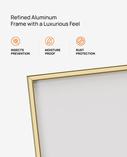 Karmanye Vadhikaraste Divine Serenity Acrylic Frame