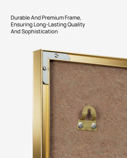 Karmanye Vadhikaraste Divine Serenity Acrylic Frame