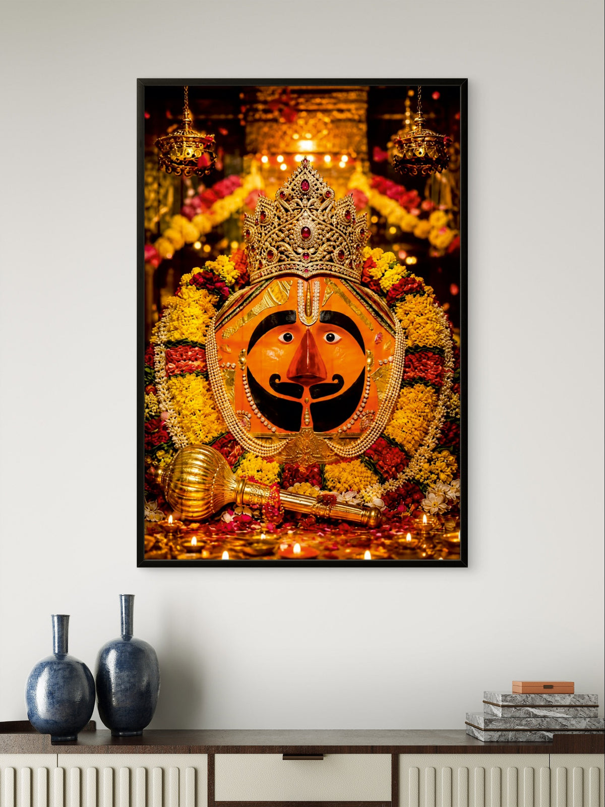 Salasar Balaji Divine Blessings Spiritual Wall Art