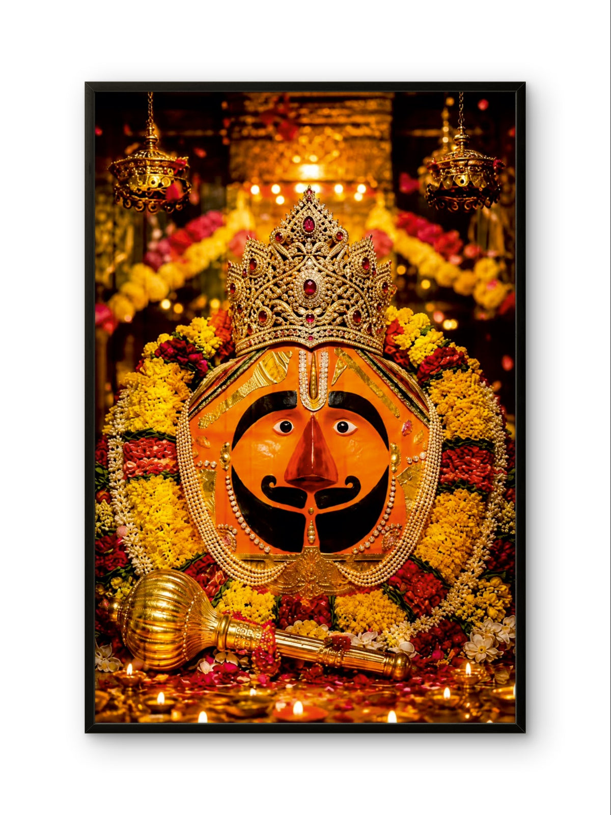 Salasar Balaji Divine Blessings Spiritual Wall Art