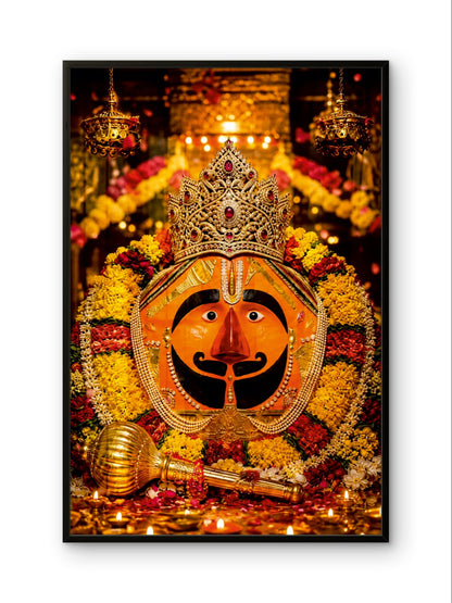 Salasar Balaji Divine Blessings Spiritual Wall Art