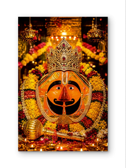 Salasar Balaji Divine Blessings Spiritual Wall Art