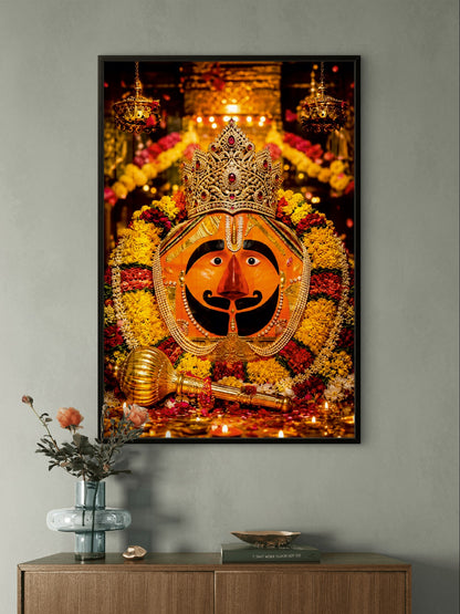 Salasar Balaji Divine Blessings Spiritual Wall Art