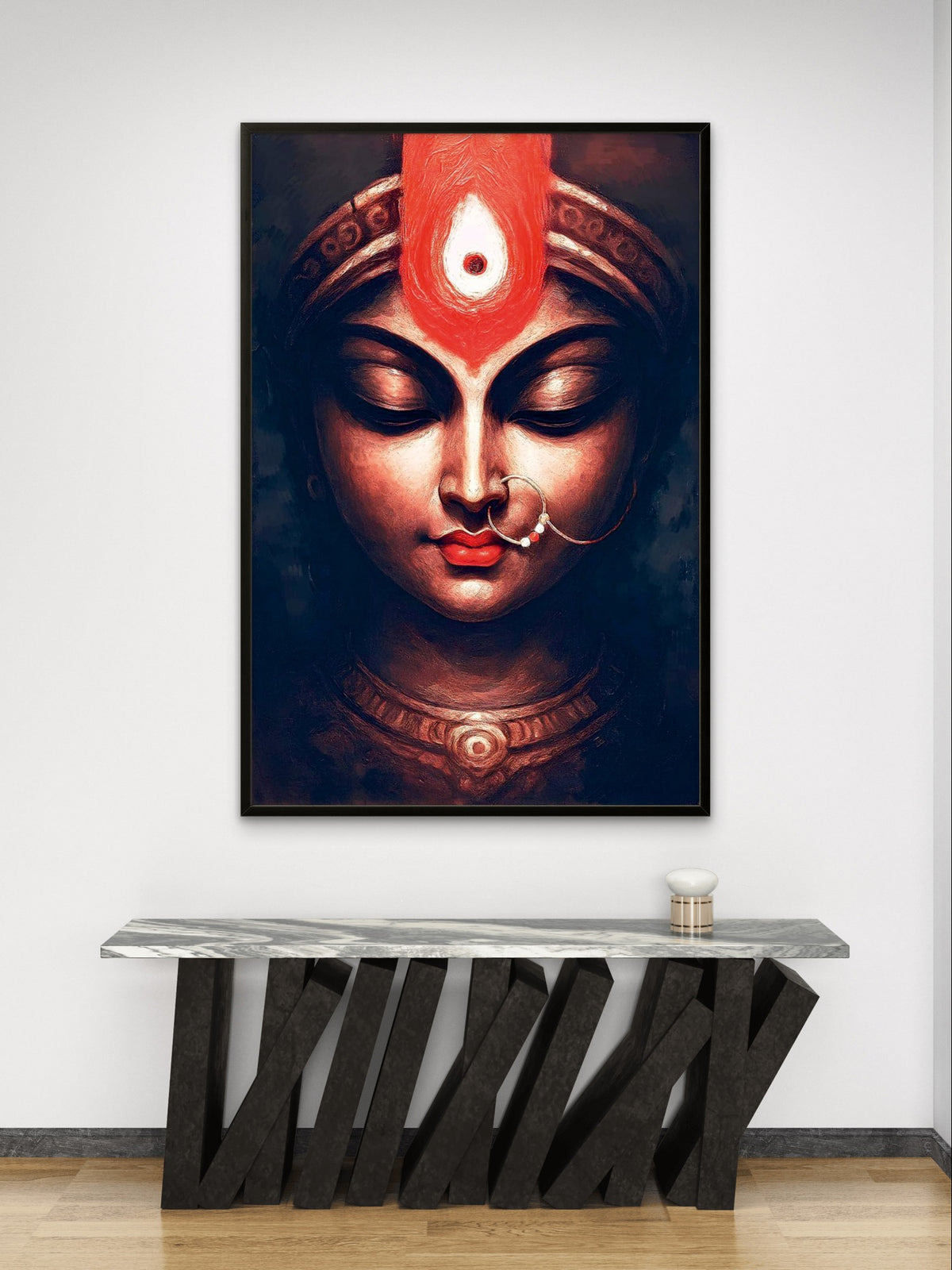 Durga Maa Divine Grace Premium Spiritual Wall Art