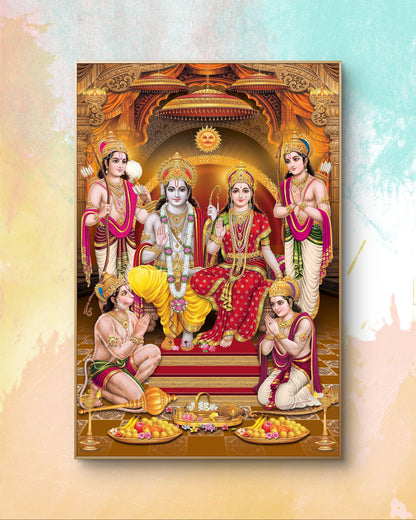 Shri Ram Darbar  A Divine Reflection of Peace and Power